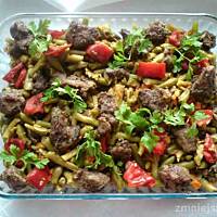 Wątróbka z warzywami