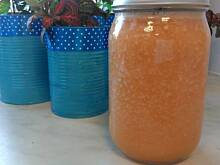 Fot. Wróbelek, Koktajl zgrejpfrutem, pomarańcząi imbirem