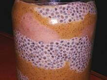 Fot. Wróbelek, Pudding z chia z bananem i kiwi