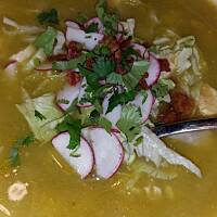 Pozole verde czyli meksykańska zielona zupa