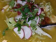 Fot. ekkore, Pozole verde czyli meksykańska zielona zupa