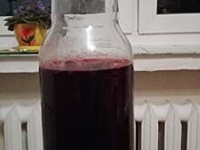 Fot. baryz1, SOK  z jeżyny bezkolcowej i dżem z jeżynowych resztek