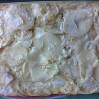 Zapiekanka ziemniaczana do obiadu