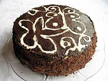 Fot. izaa_a, tort z pysznym kremem chałwowym…