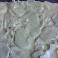 Zapiekanka ziemniaczana do obiadu