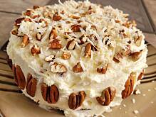 Fot. ekkore, Torcik dyniowo serowy z orzechami pecan 