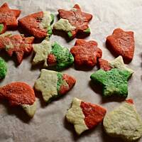 Kolorowe ciasteczka kruche 