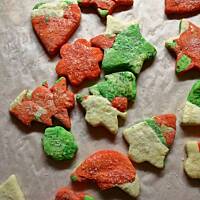 Kolorowe ciasteczka kruche 