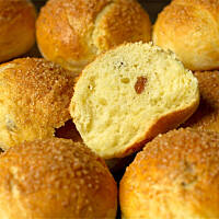 Bułeczki waniliowe z rodzynkami