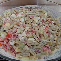 Sałatka z fasolką szparagową