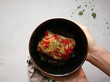 Fot. kanielak, wegańskie gołąbki z kurkumą 