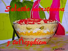 Fot. Weron!ka, Sałatka warstwowa z tuńczykim