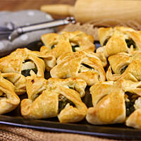 Szpinakowe wiatraczki