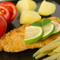 Kotlet drobiowy cytrynowy.