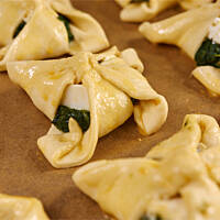 Szpinakowe wiatraczki