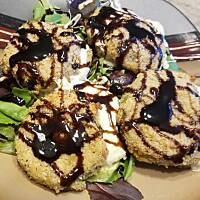 Zielone pomidory z mozzarellą