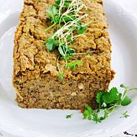 pasztet z zielonej soczewicy...