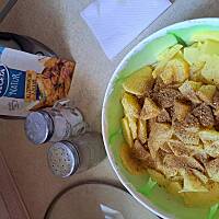 Ziemniaki smażone z patelni 