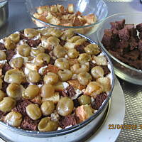 Tort  śmietanowo owocowy  Panczo