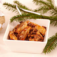 Śledzie z grzybami a'la gajowy