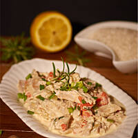 Potrawka drobiowa z rosołu delikatna