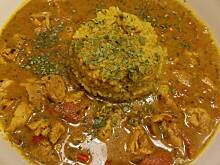 Fot. ekkore, Kurczak kadhai - indyjski gulasz z kurczaka