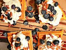 Fot. ekkore, Gofry z mąki migdałowej 