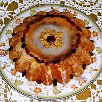 Babka cynamonowa z lukrem z limonki