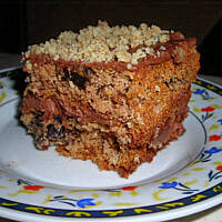 ciasto śliwkowe z nutellą