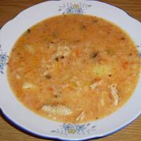 Zupa z ryżem i pomidorami łatwa wg Różyczki