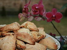 Fot. kasiul_a, Drożdżowe pieczone pierożki z pieczarkowym farszem