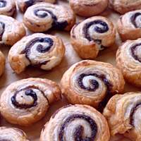 Ślimaczki z masą kawowo-czekoladową