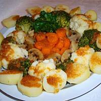 Bukiet  gotowanych jarzyn wyśmienity wg Różyczki