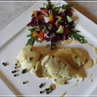 Filet z kurczaka z sokiem pomaranczowym-blyskawiczny