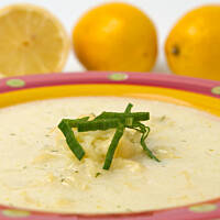 Zupa z tartego kalafiora