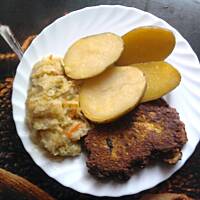 Pierś indyka w sezamowej pierzynce