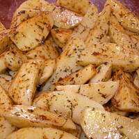 Ziemniaki ziołowe zapiekane