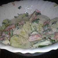 sałatka z pomidora i ogórka