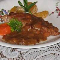 Pierś kurczaka na miodowo