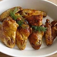 Skrzydełka w miodzie