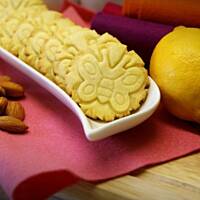 Ciasteczka migdałowo cytrynowe