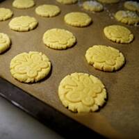 Ciasteczka migdałowo cytrynowe