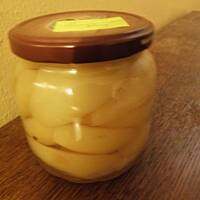 Gruszki marynowane z  kolendrą.