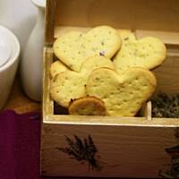 Lawendowe ciasteczka