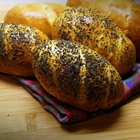 Proste pszenne bułki