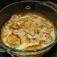 Pieczony kurczak w sosie musztardowym - 10 min (przygotowanie)