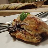 Ciasto francuskie z powidłami