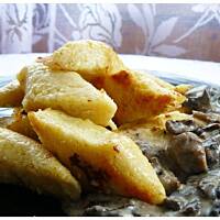 Jaglane kopytka z chrupiącą skórką