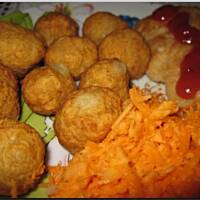 Kulki ziemniaczano -orzechowe