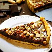 Tarta czekoladowa z bakaliami - dla łasuchów !